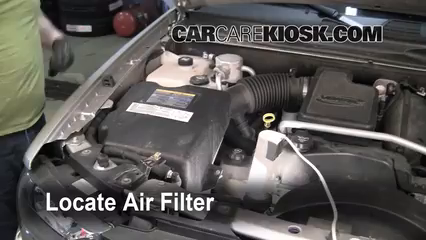 2005 Chevrolet Trailblazer LS 4.2L 6 Cyl. Air Filter (Engine) Check